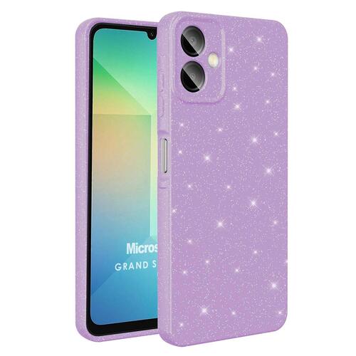 Microsonic Samsung Galaxy A07 Kılıf Grand Stardust Lila