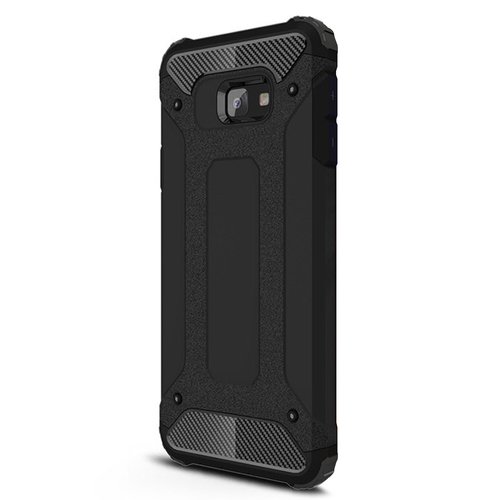 Microsonic Samsung Galaxy J4 Plus Kılıf Rugged Armor Siyah