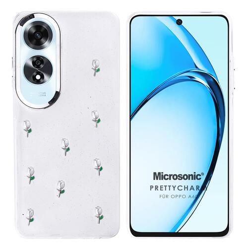 Microsonic Oppo A60 Kılıf PrettyCharm Tulip