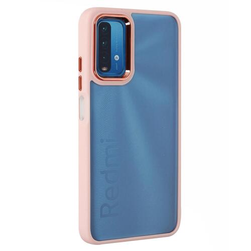 Microsonic Xiaomi Redmi 9T Kılıf Bright Planet Rose Gold