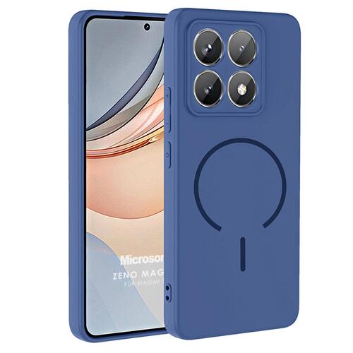 Microsonic Xiaomi 14T Kılıf Zeno MagSafe Lacivert