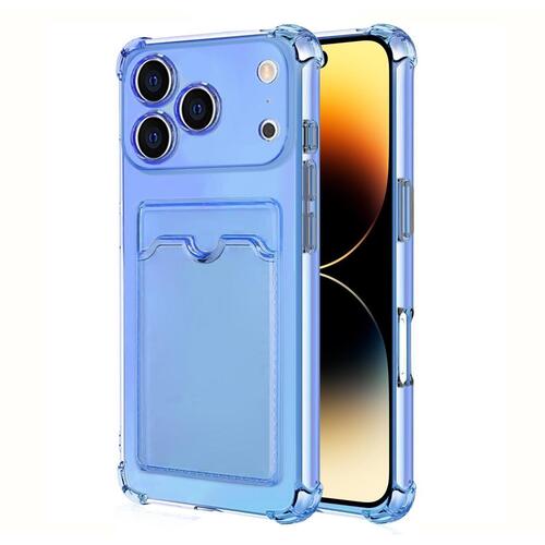 Microsonic Apple iPhone 17 Pro Card Slot Shock Kılıf Füme