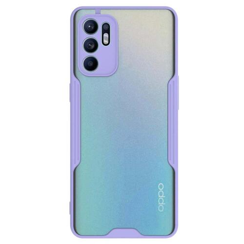 Microsonic Oppo Reno 6 4G Kılıf Paradise Glow Lila