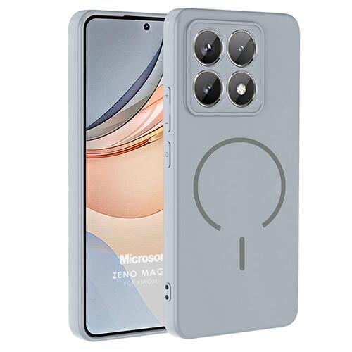 Microsonic Xiaomi 14T Kılıf Zeno MagSafe Gri