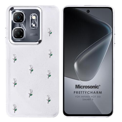 Microsonic Infinix Smart 9 Kılıf PrettyCharm Tulip