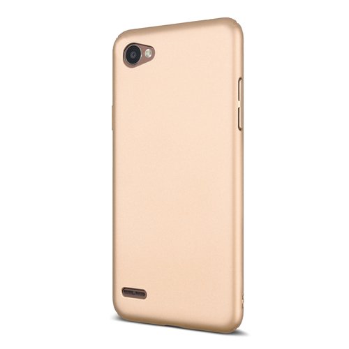 Microsonic LG Q6 Kılıf Premium Slim Gold