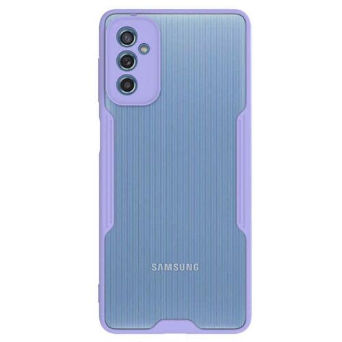 Microsonic Samsung Galaxy M52 Kılıf Paradise Glow Lila