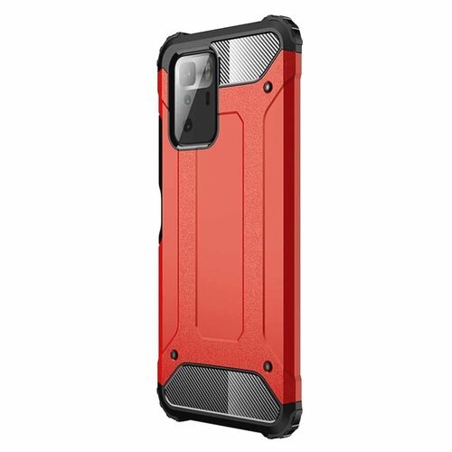 Microsonic Xiaomi Poco X3 GT Kılıf Rugged Armor Kırmızı