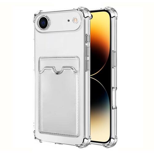 Microsonic Apple iPhone 17 Air Card Slot Shock Kılıf Şeffaf