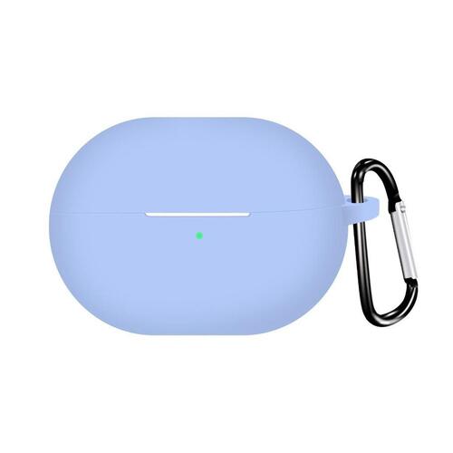 Microsonic Huawei FreeBuds Pro 4 Kılıf Askılı Mat Silikon Mavi
