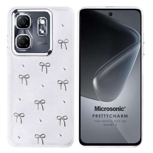 Microsonic Infinix Hot 50i Kılıf PrettyCharm Bow