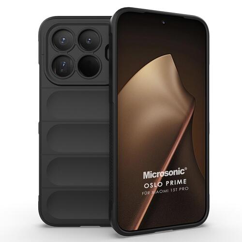 Microsonic Xiaomi 15T Pro Kılıf Oslo Prime Siyah