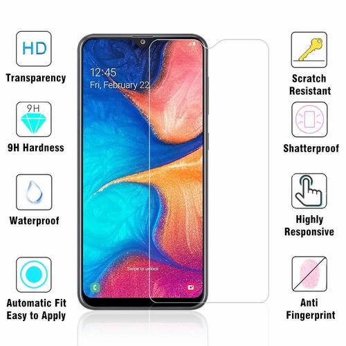 Microsonic Samsung Galaxy A20s Temperli Cam Ekran Koruyucu