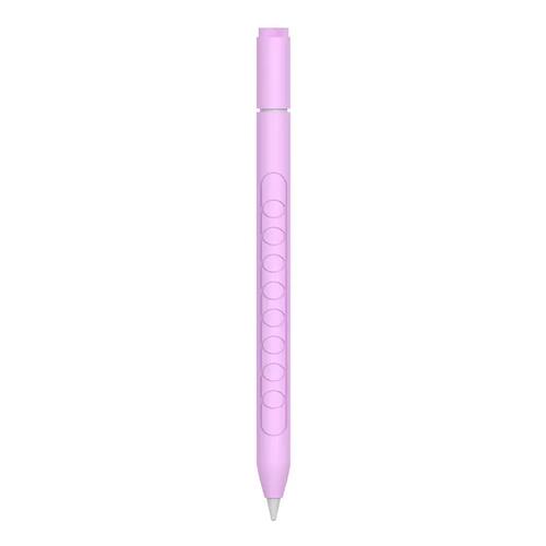 Microsonic Apple Pencil Pro Kılıf Mat Silikon Lila