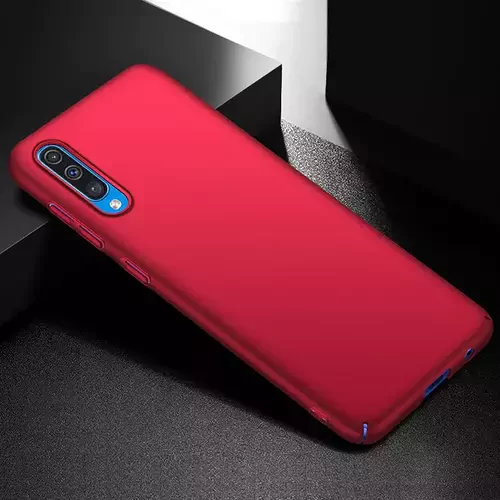 Microsonic Samsung Galaxy A50 Kılıf Premium Slim Kırmızı