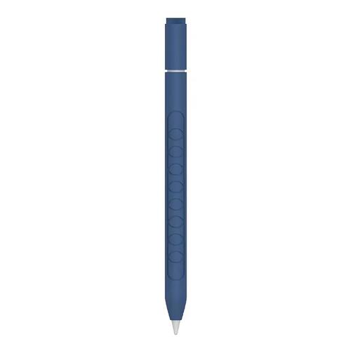 Microsonic Apple Pencil Pro Kılıf Mat Silikon Lacivert