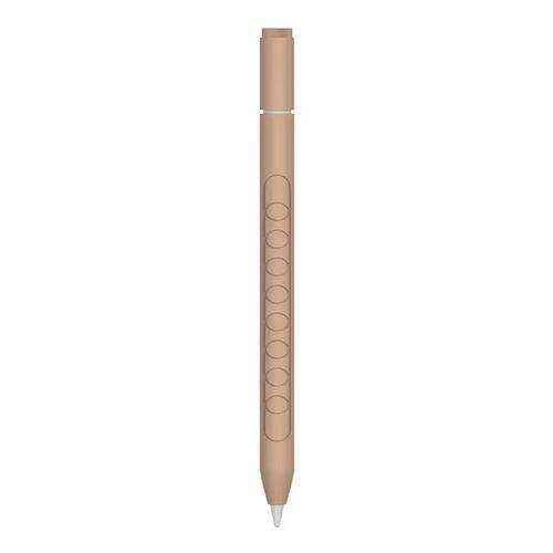 Microsonic Apple Pencil Pro Kılıf Mat Silikon Kahverengi