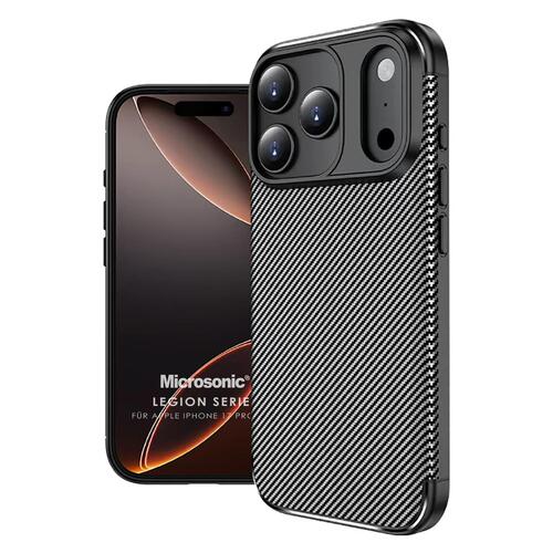 Microsonic Apple iPhone 17 Pro Kılıf Legion Series Siyah