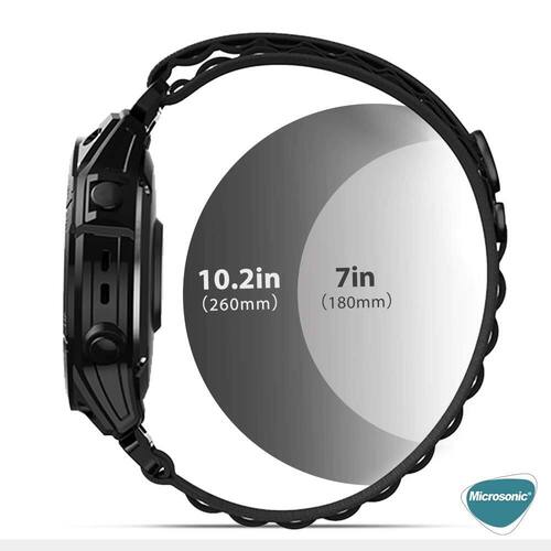 Microsonic Amazfit Bip U Pro Kordon Alpine Loop Turuncu