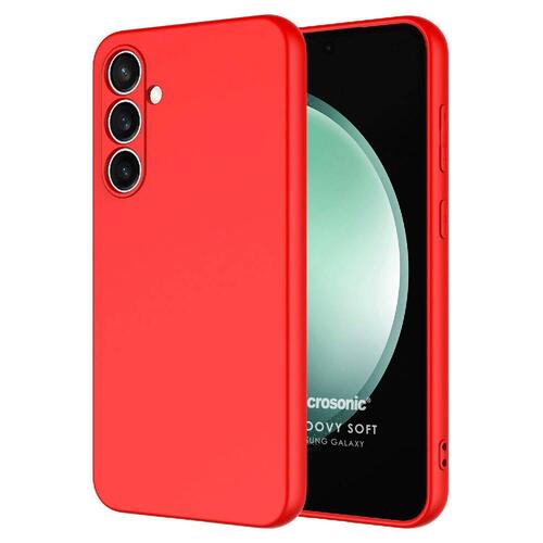 Microsonic Samsung Galaxy A36 Kılıf Groovy Soft Kırmızı