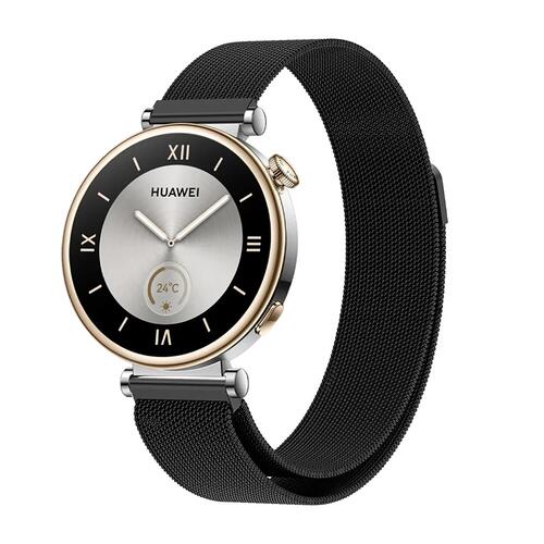 Microsonic Huawei Watch 5 42mm Milanese Loop Kordon Siyah