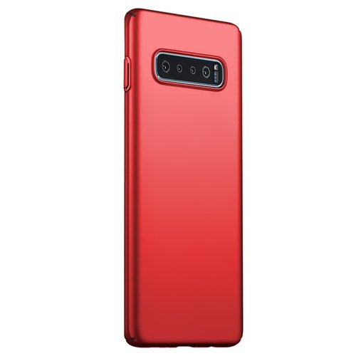 Microsonic Samsung Galaxy S10 Plus Kılıf Premium Slim Kırmızı