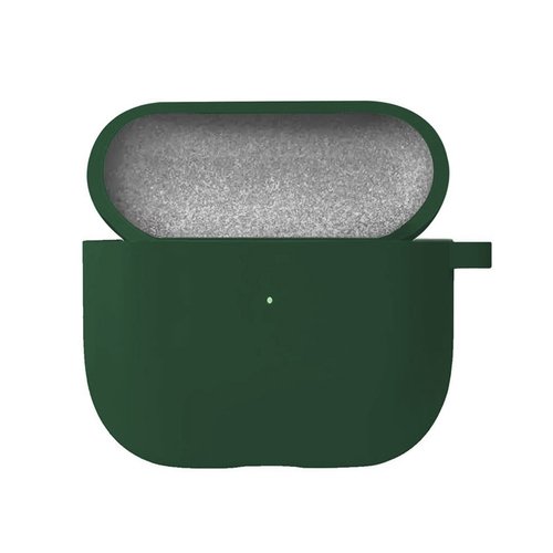 Microsonic Airpods 4.Nesil / ANC Liquid Silicone Lansman Koyu Yeşil