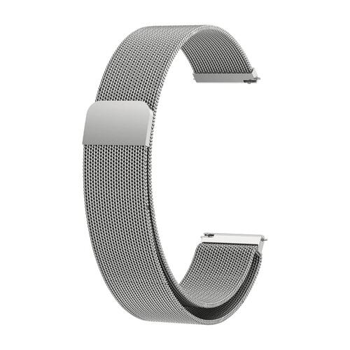 Microsonic Huawei Watch 5 42mm Milanese Loop Kordon Gümüş