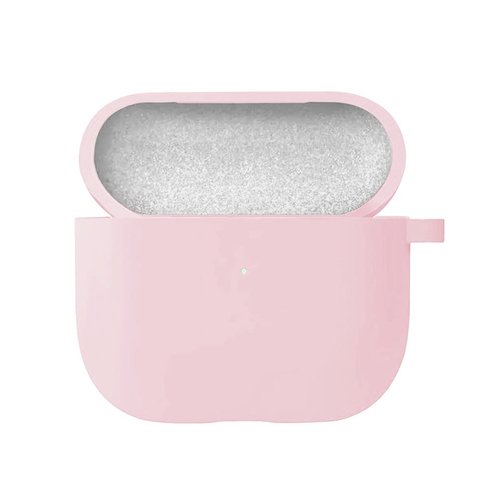Microsonic Airpods 4.Nesil / ANC Liquid Silicone Lansman Pembe