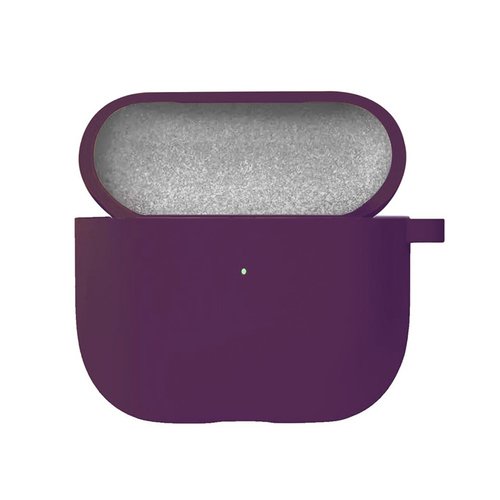 Microsonic Airpods 4.Nesil / ANC Liquid Silicone Lansman Mor