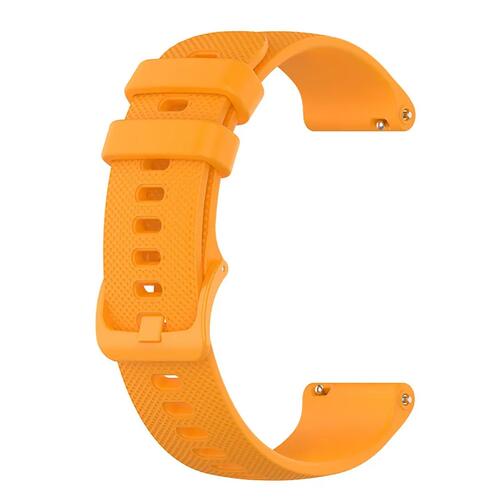 Microsonic Huawei Watch 5 42mm Kordon, Silicone Sport Band Hardal