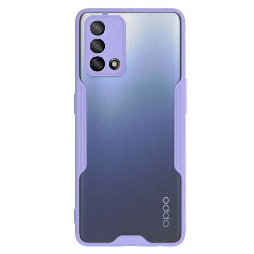 Microsonic Oppo A74 4G Kılıf Paradise Glow Lila