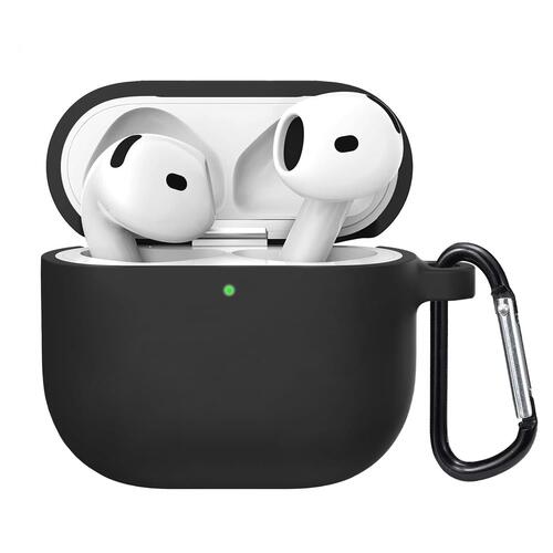 Microsonic Airpods 4.Nesil / ANC Liquid Silicone Lansman Siyah