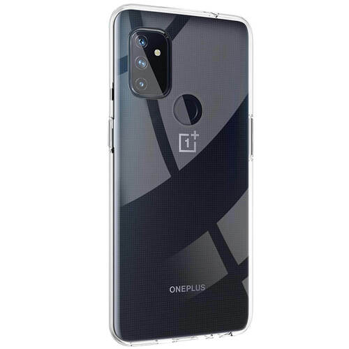 Microsonic OnePlus Nord N100 Kılıf Transparent Soft Beyaz