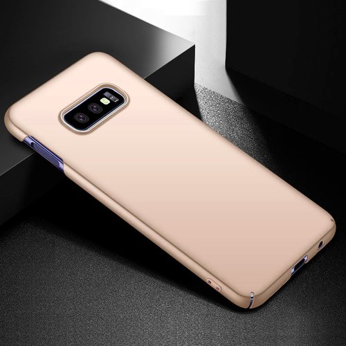 Microsonic Samsung Galaxy S10e Kılıf Premium Slim Gold