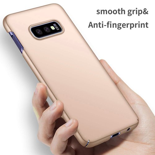 Microsonic Samsung Galaxy S10e Kılıf Premium Slim Gold