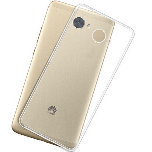 Microsonic Huawei Y7 Kılıf Transparent Soft Beyaz