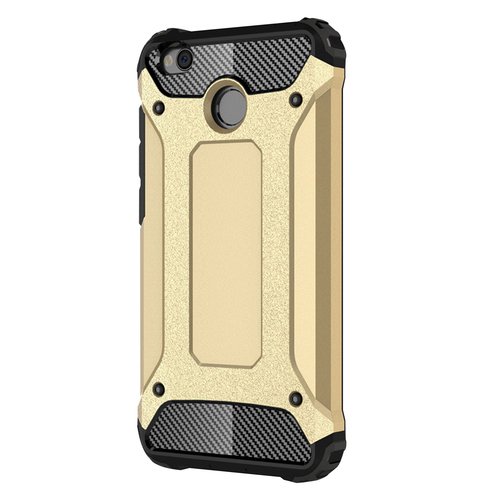 Microsonic Xiaomi Redmi 4x Kılıf Rugged Armor Gold