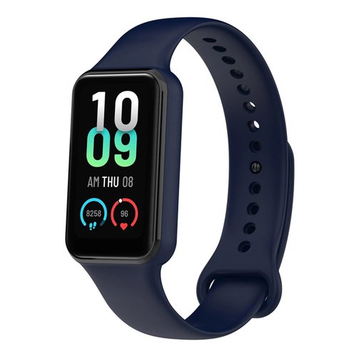 Microsonic Amazfit Band 7 Silikon Kordon Lacivert