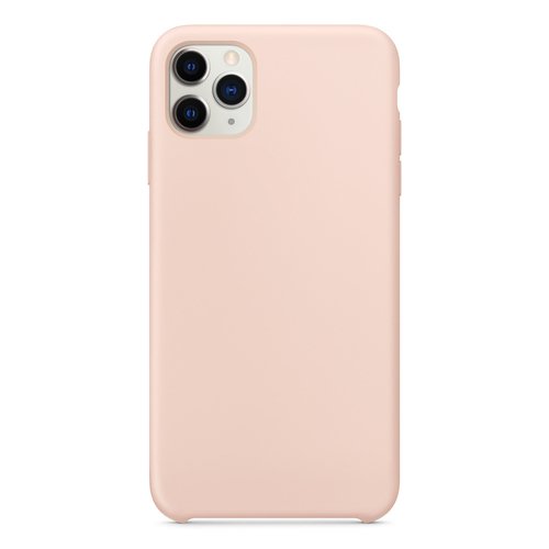 Microsonic Apple iPhone 11 Pro Max (6.5'') Kılıf Liquid Lansman Silikon Kum Pembesi