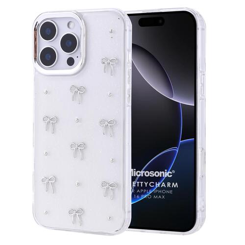 Microsonic Apple iPhone 16 Pro Max Kılıf PrettyCharm Bow