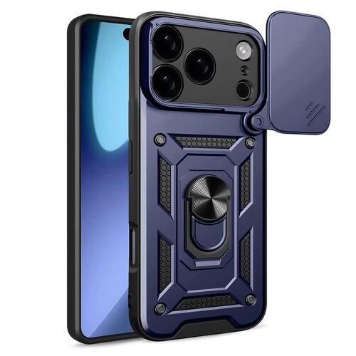 Microsonic Apple iPhone 17 Pro Max Kılıf Impact Resistant Lacivert