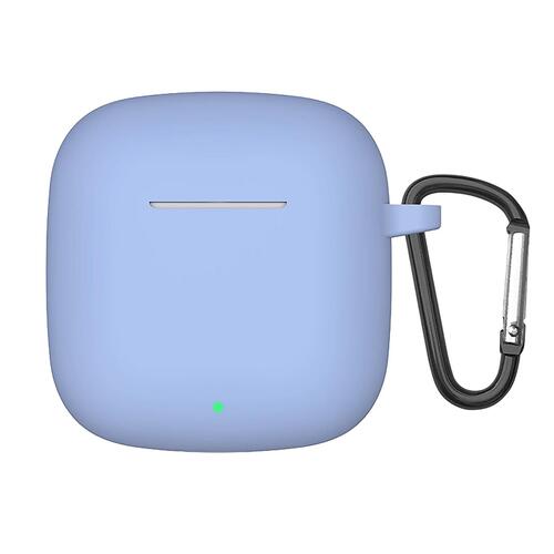 Microsonic Huawei FreeClip 2 Kılıf Askılı Mat Silikon Mavi