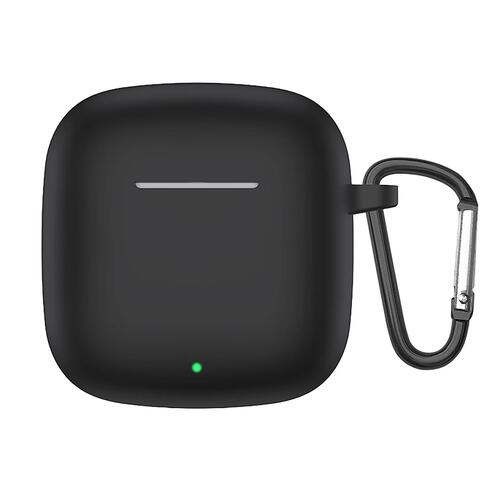 Microsonic Huawei FreeClip 2 Kılıf Askılı Mat Silikon Siyah