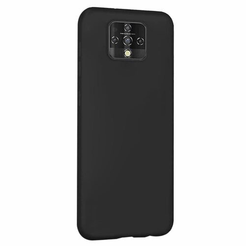 Microsonic Matte Silicone TECNO Camon 16 Premier Kılıf Siyah