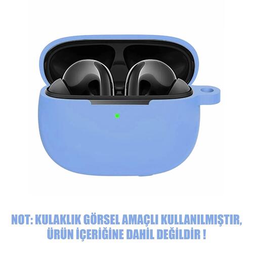Microsonic Huawei FreeBuds SE 4 ANC Mat Silikon Kılıf Lila