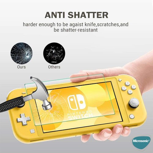 Microsonic Nintendo Switch Lite Nano Glass Cam Ekran Koruyucu