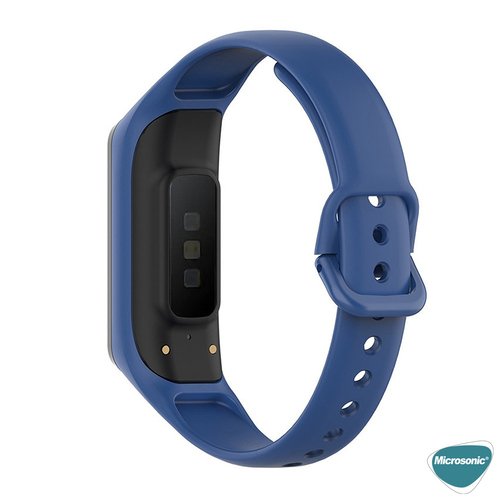 Microsonic Samsung Galaxy Fit e R375 Silikon Kordon Lacivert