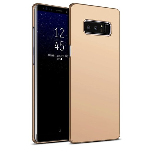 Microsonic Samsung Galaxy Note 8 Kılıf Premium Slim Gold