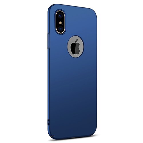 Microsonic iPhone X Kılıf Premium Slim Lacivert